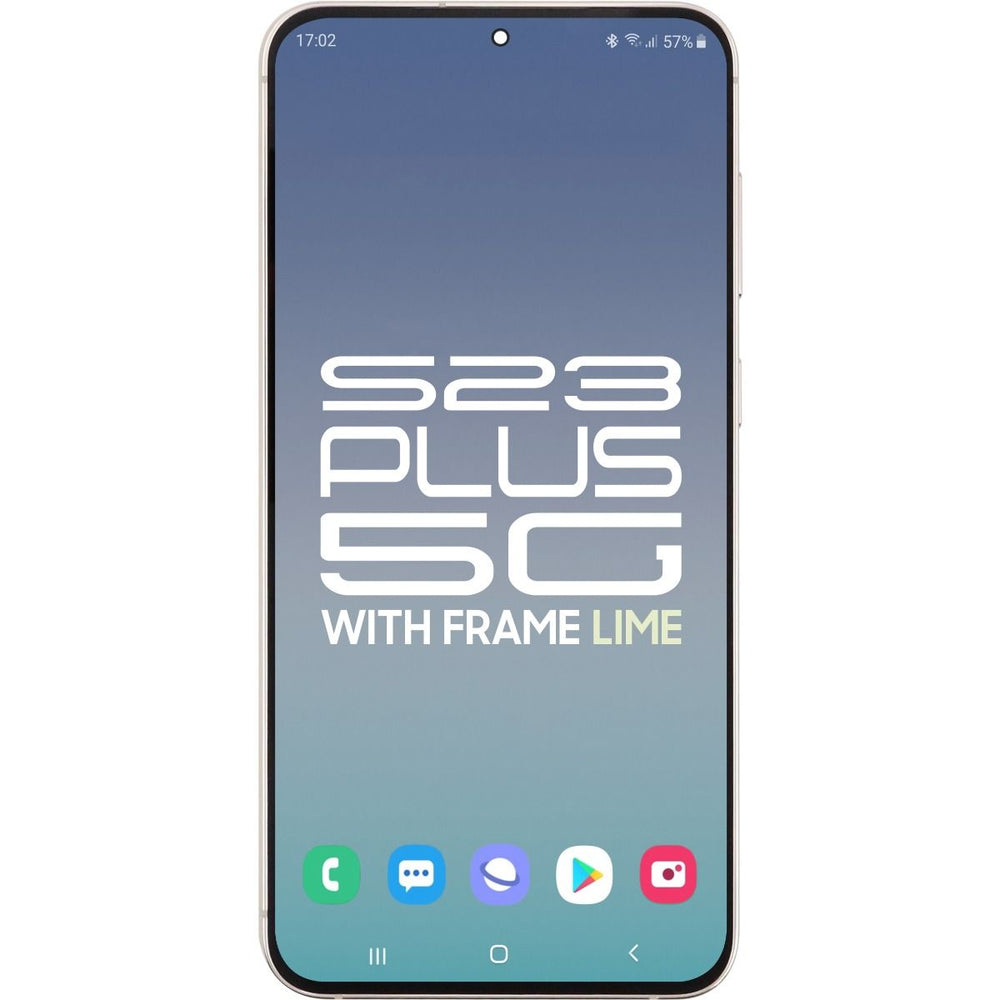 Samsung S23 Plus 5G LCD With Touch + Frame Lime (Refurbished OLED)