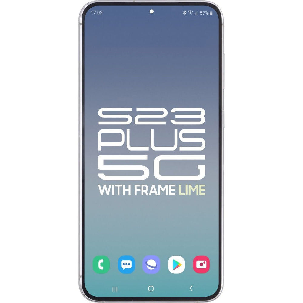 Samsung S23 Plus 5G LCD With Touch + Frame Lime SERVICE PACK