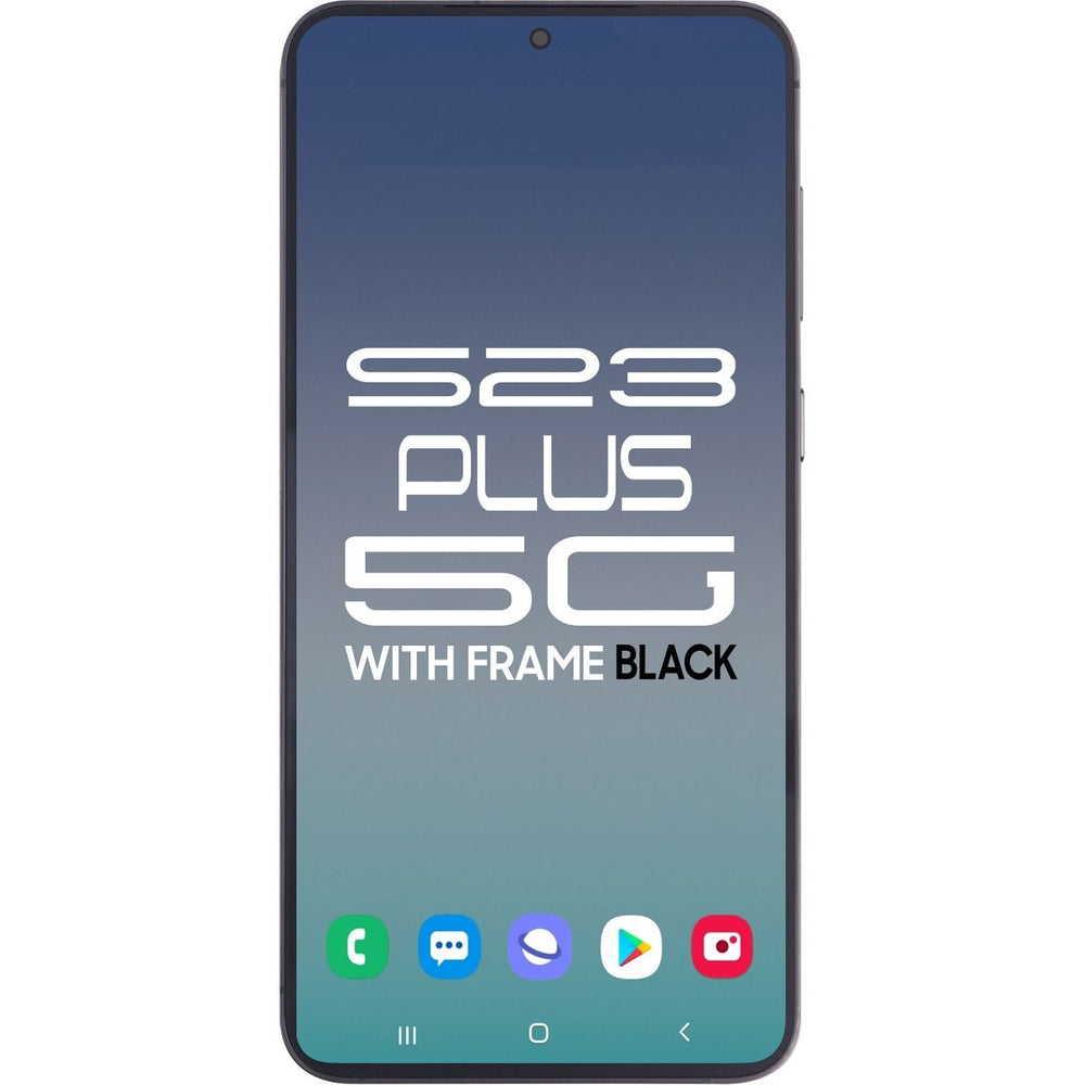 Samsung S23 Plus 5G LCD With Touch + Frame Phantom Black (Refurbished OLED)