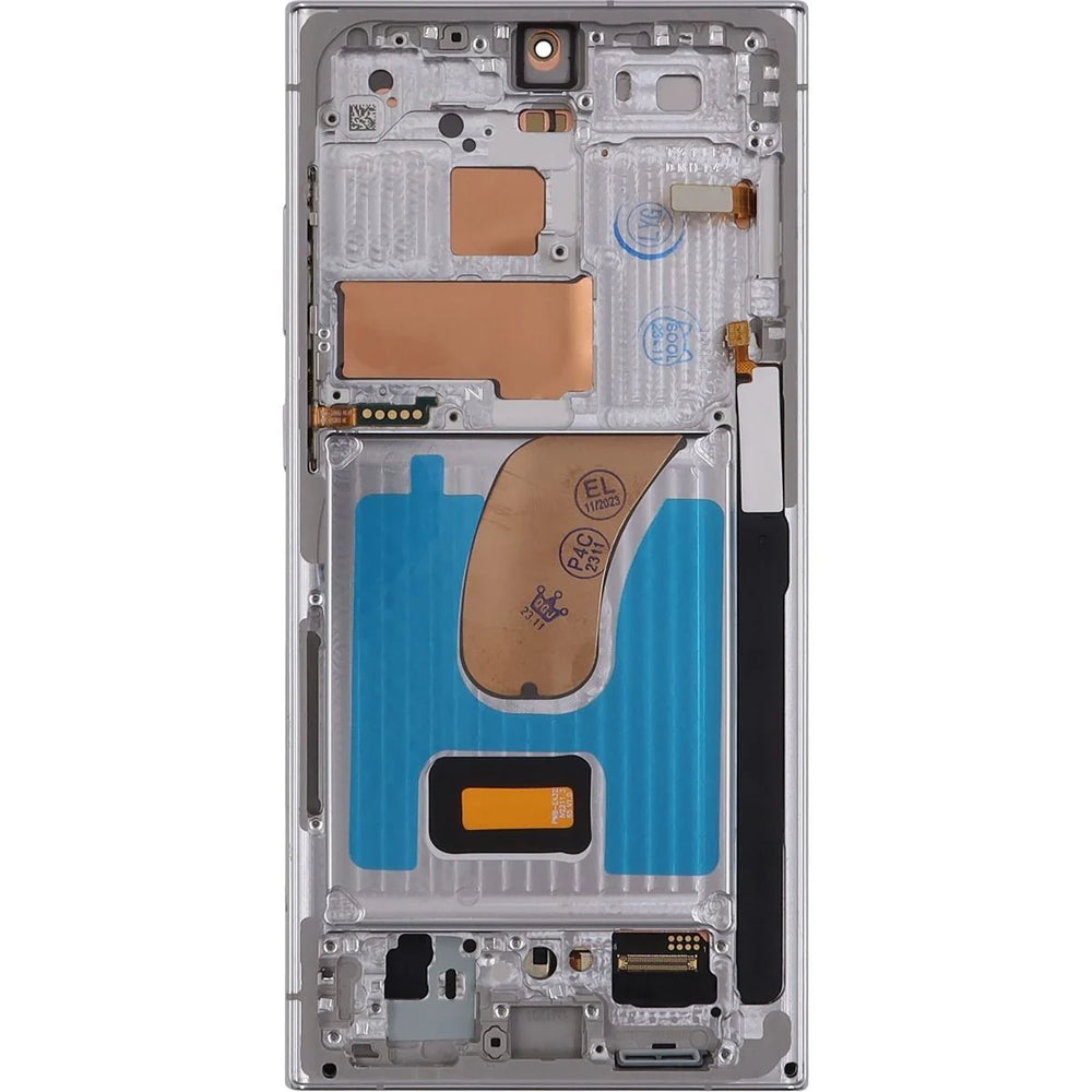 Samsung S23 Ultra 5G LCD With Touch + Frame After Market OLED Cream (BIG SIZE OLED) 6.78'