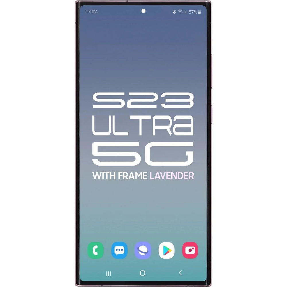 Samsung S23 Ultra 5G LCD With Touch + Frame After Market OLED Lavender (BIG SIZE OLED) 6.78'