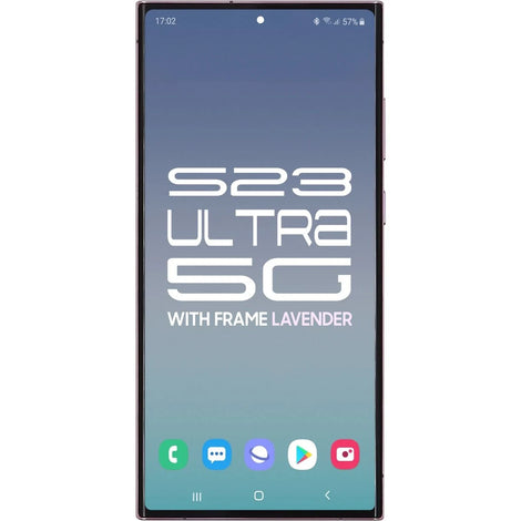 Samsung S23 Ultra 5G LCD With Touch + Frame After Market OLED Lavender (BIG SIZE OLED) 6.78'