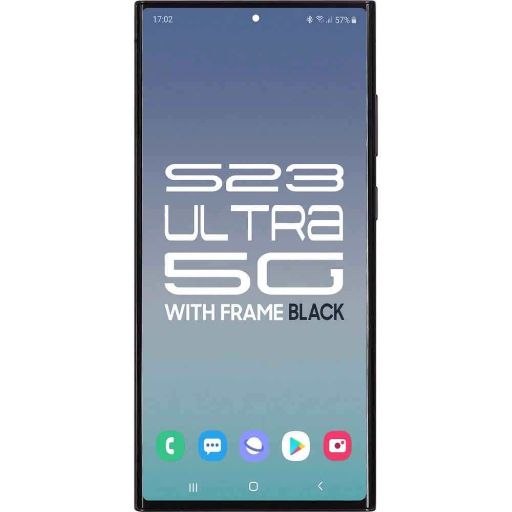 Samsung S23 Ultra 5G LCD With Touch + Frame After Market OLED Phantom Black (BIG SIZE OLED) 6.78'