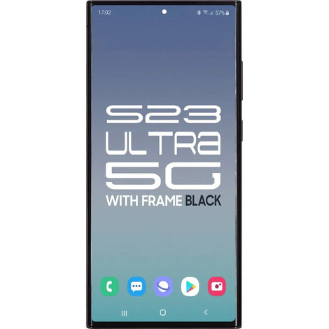 Samsung S23 Ultra 5G LCD With Touch + Frame After Market OLED Phantom Black (SMALL SIZE OLED) 6.67'