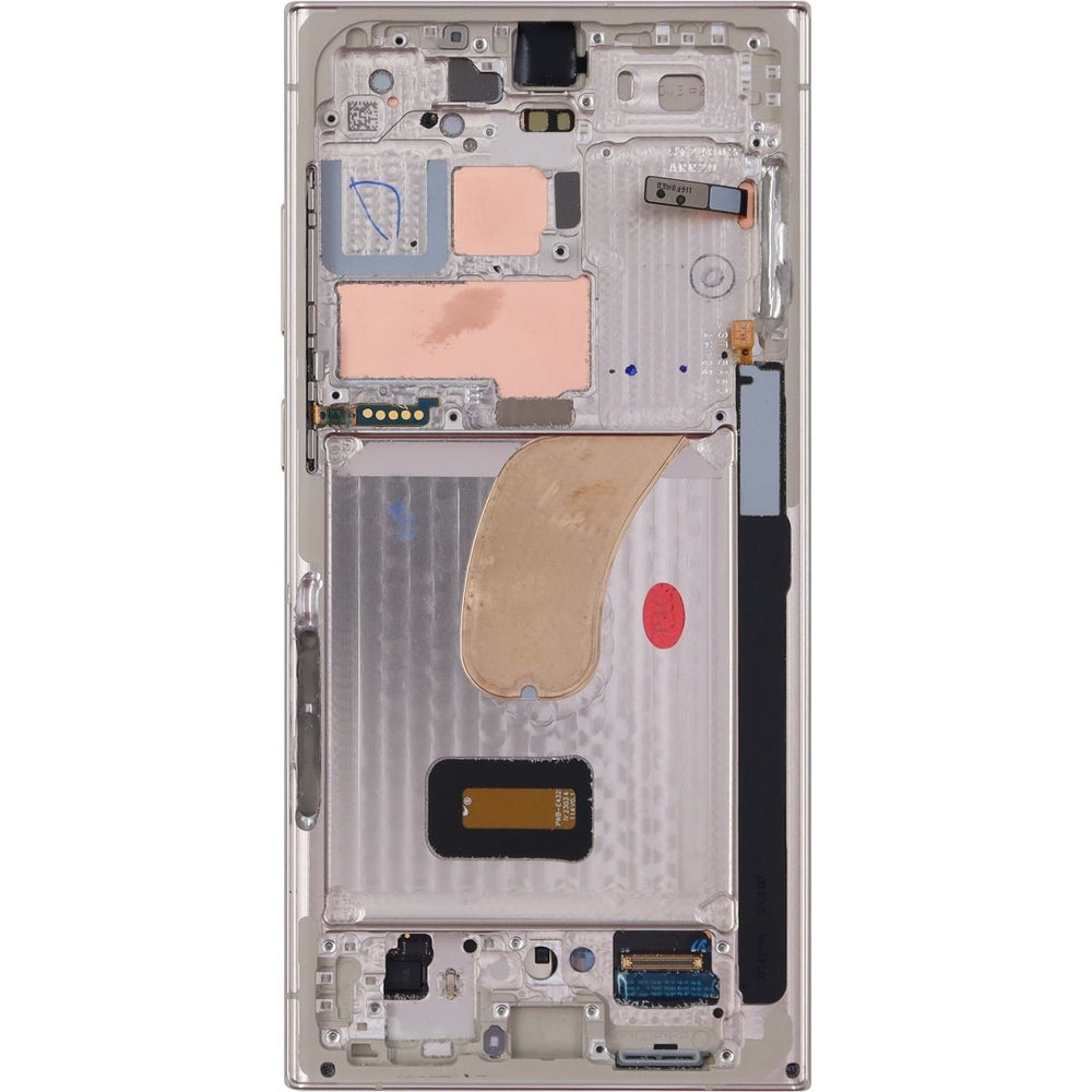 Samsung S23 Ultra 5G LCD With Touch + Frame Cream SERVICE PACK