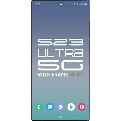 Samsung S23 Ultra 5G LCD With Touch + Frame Green SERVICE PACK C Grade (OEM PULL)