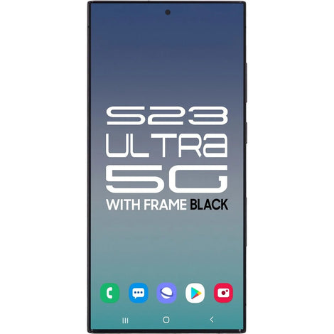 Samsung S23 Ultra 5G LCD With Touch + Frame Phantom Black (Refurbished OLED)