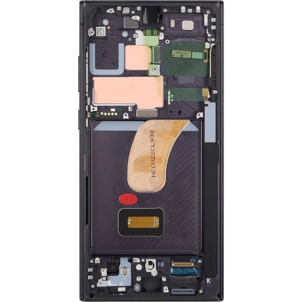 Samsung S23 Ultra 5G LCD With Touch + Frame Phantom Black SERVICE PACK