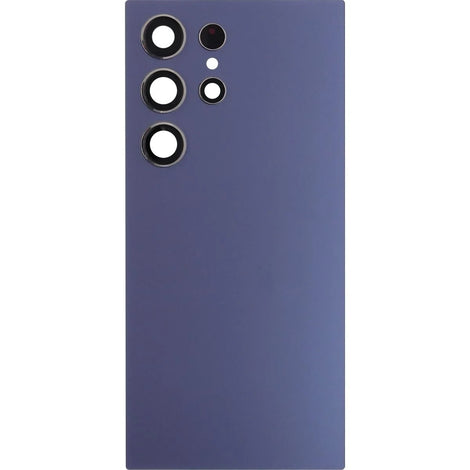 Samsung S24 Ultra 5G Back Door With Camera Lens Dark Blue