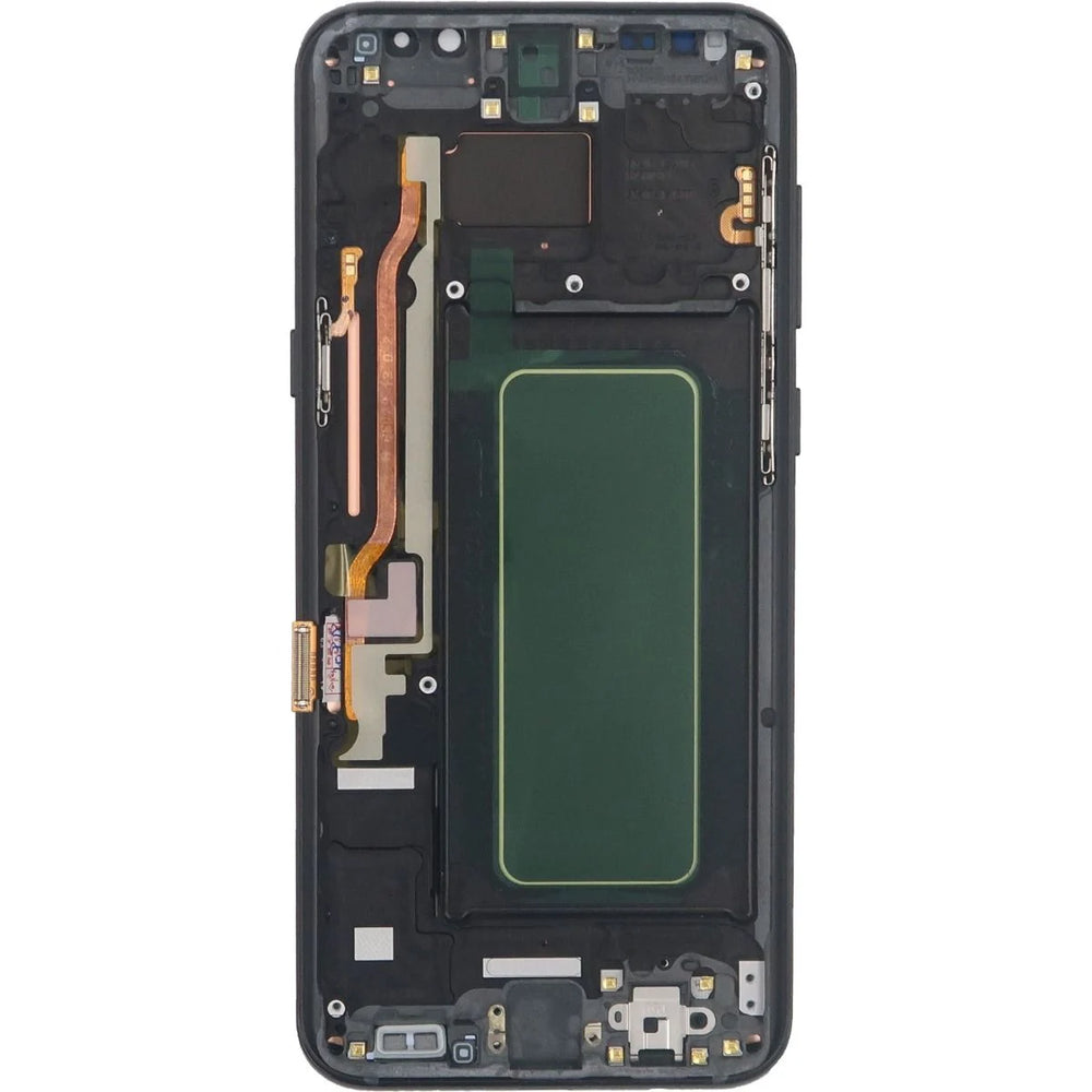 Samsung S8 Plus LCD With Touch + Frame After Market OLED Black (Smaller Size)