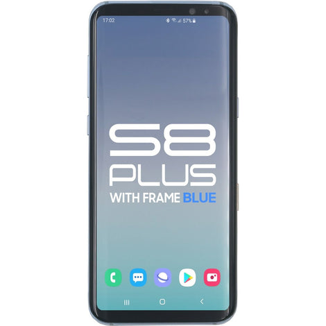 Samsung S8 Plus LCD With Touch + Frame Coral Blue (Refurbished OLED)