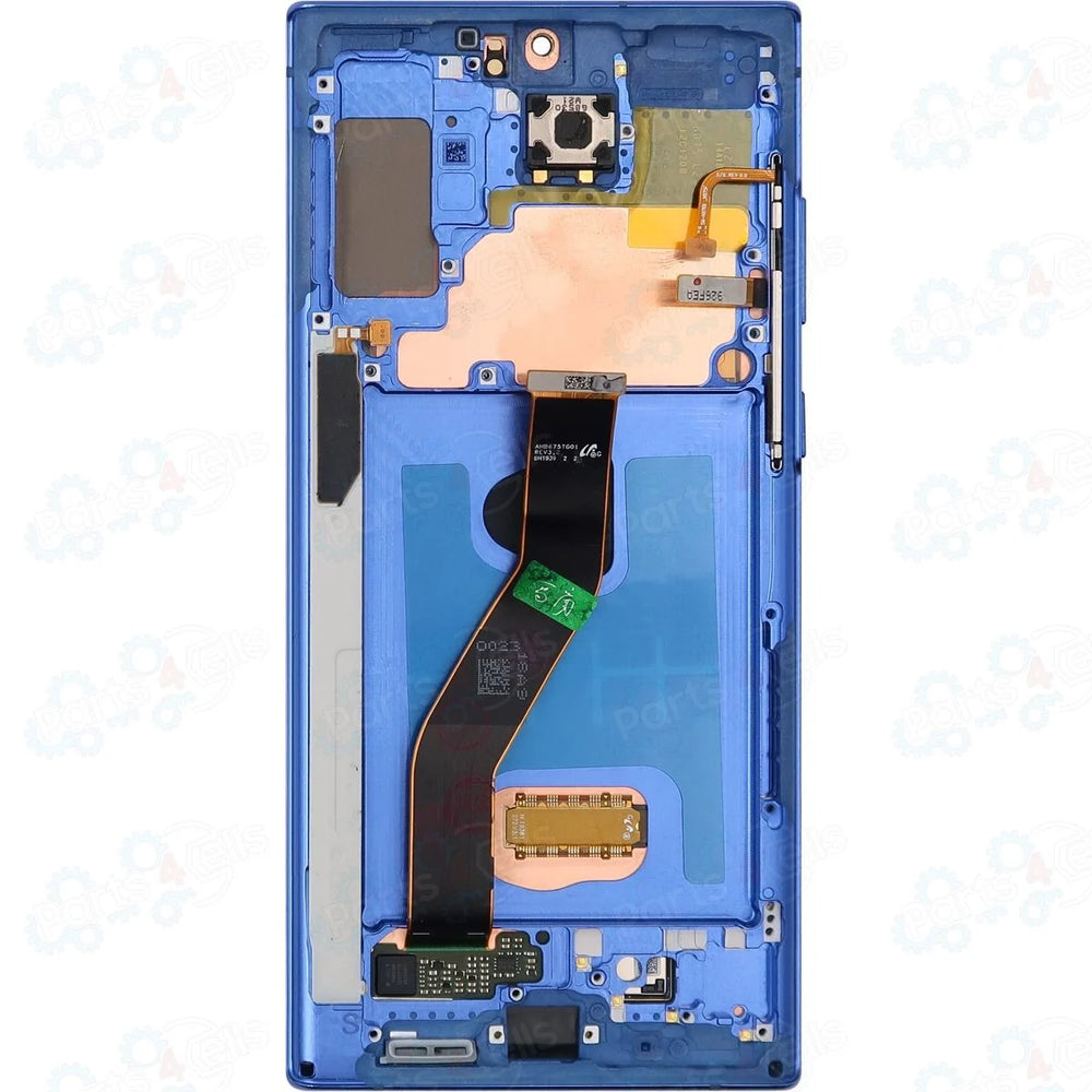 Samsung Note 10 Plus LCD With Touch + Frame Aura Blue (Refurbished OLED)