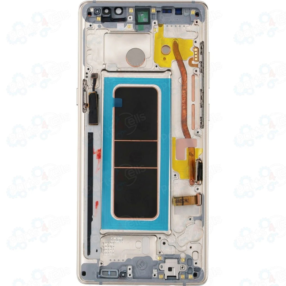 Samsung Note 8 LCD With Touch + Frame Gold (Refurbished OLED)