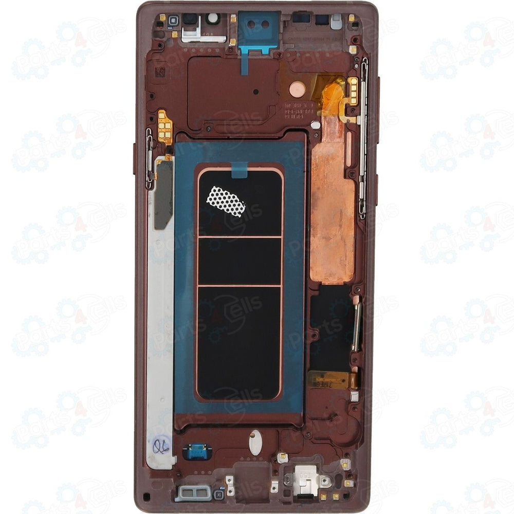 Samsung Note 9 LCD With Touch + Frame Gold (Refurbished OLED)