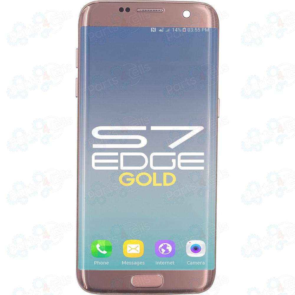 Samsung S7 Edge LCD With Touch Rose Gold (OEM PULL)