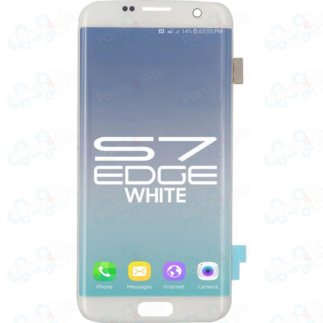 Samsung S7 Edge LCD With Touch White (OEM PULL)