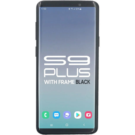 Samsung S9 Plus LCD With Touch + Frame Black (Refurbished OLED)