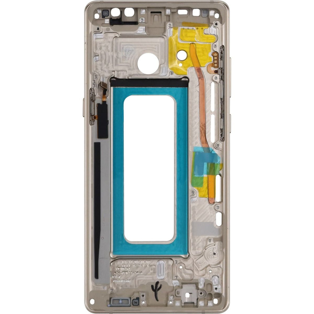 Samusung Note 8 Middle Frame Gold