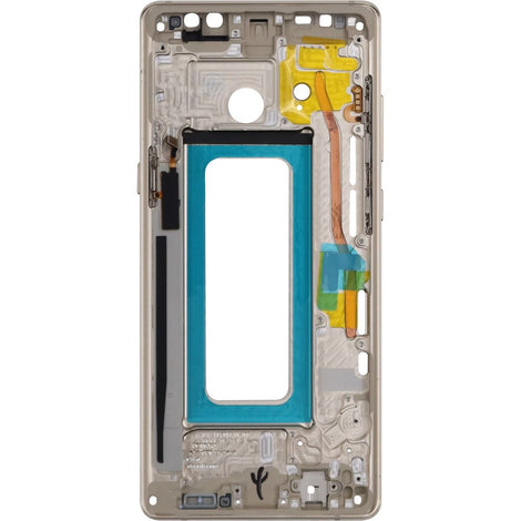 Samusung Note 8 Middle Frame Gold