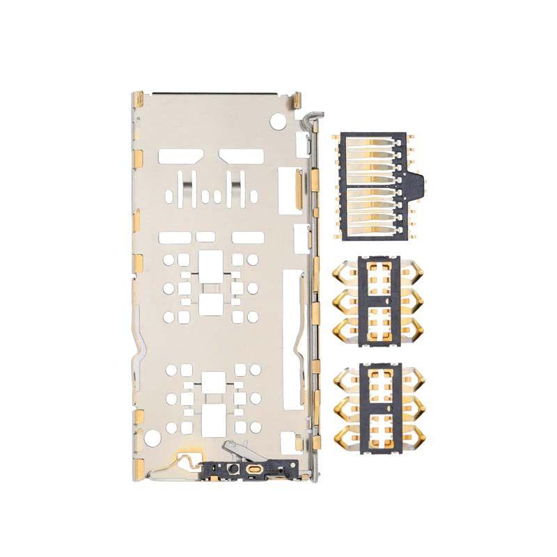 SIM CARD READER COMPATIBLE FOR MOTOROLA E40 (XT2159) (4 PIECE)